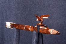 Brazilian Rosewood Burl Native American Flute, Minor, High C-5, #S1D (11)
